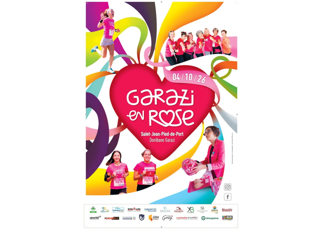 Garazi en rose : course pédestre caritative. 11ème édition