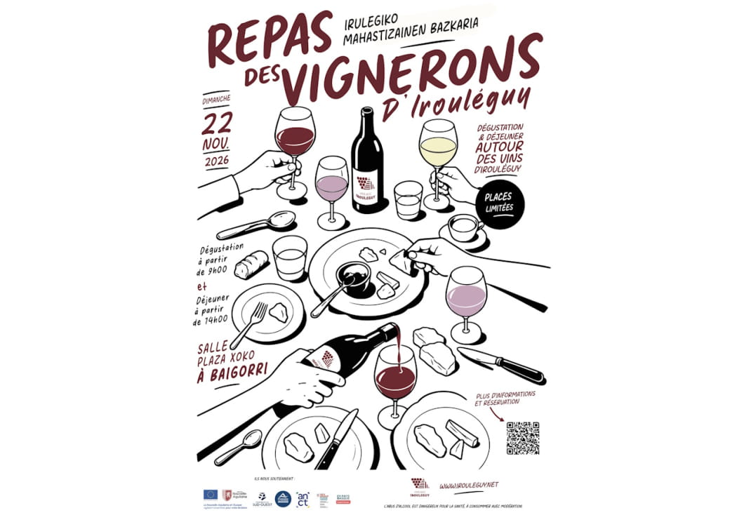 Repas des Vignerons de l’AOP Irouleguy